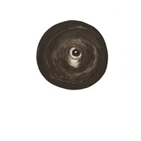 2018 Encre regard noir circulaire MX diam 15cm 008